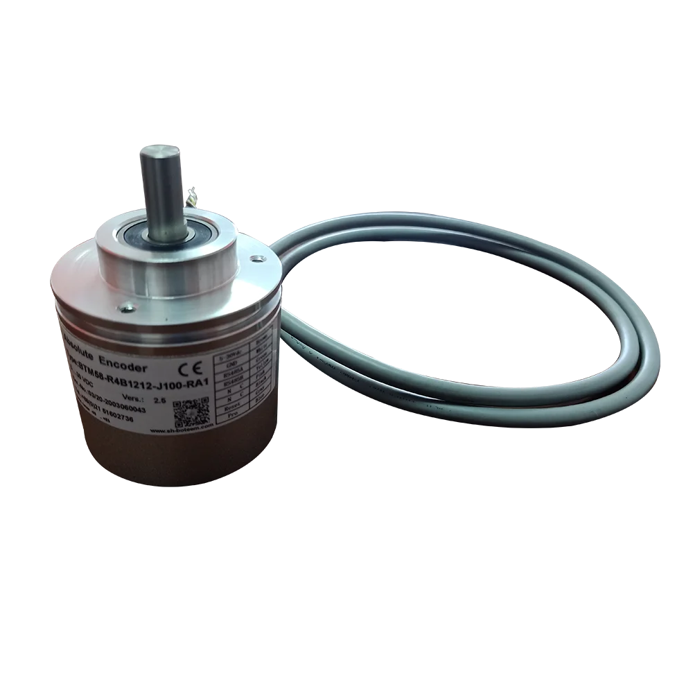 

Low Cost 12 bit Multi-turn RS485 10mm Solid Shaft Absolute Rotary Encoder