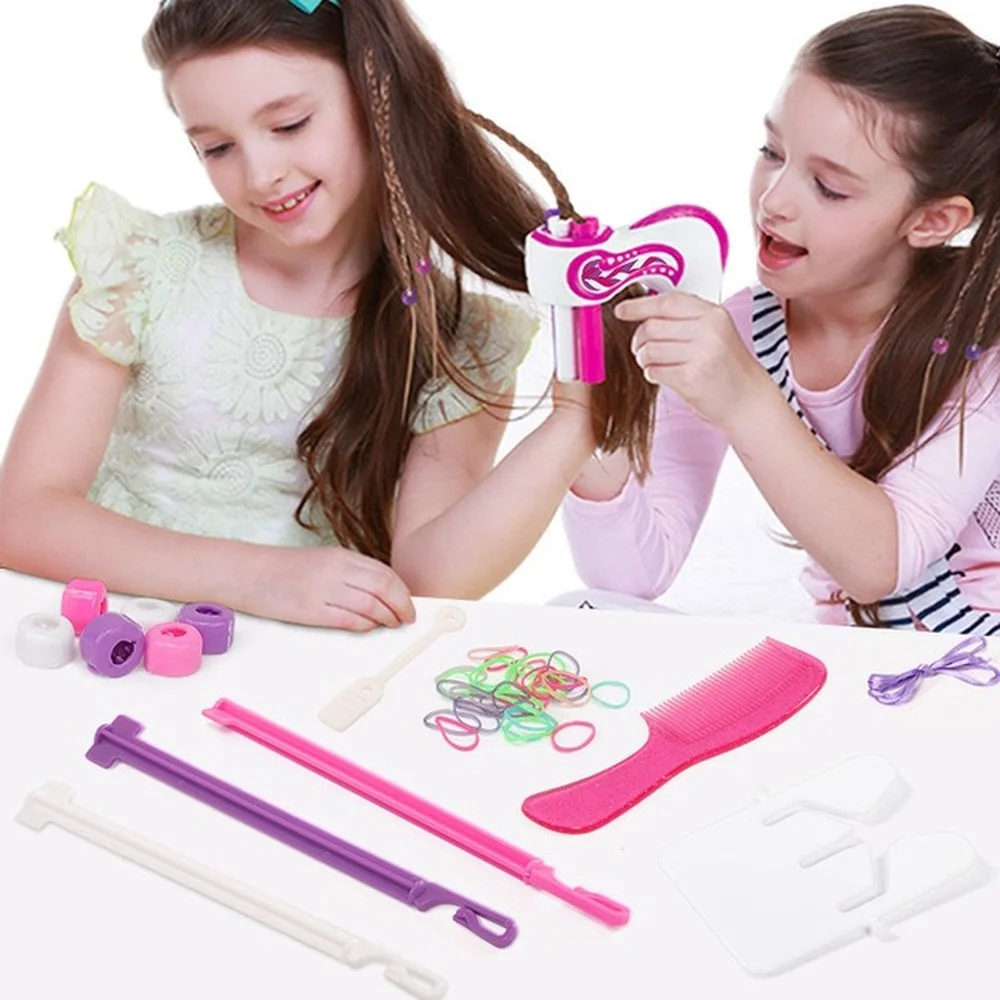 Trança de Cabelo Estilo do Cabelo Automático Elétrica Faça Você Mesmo Máquina Tecer Cabelo Torção Tricô Rolo Trançado Ferramentas Menina Presente