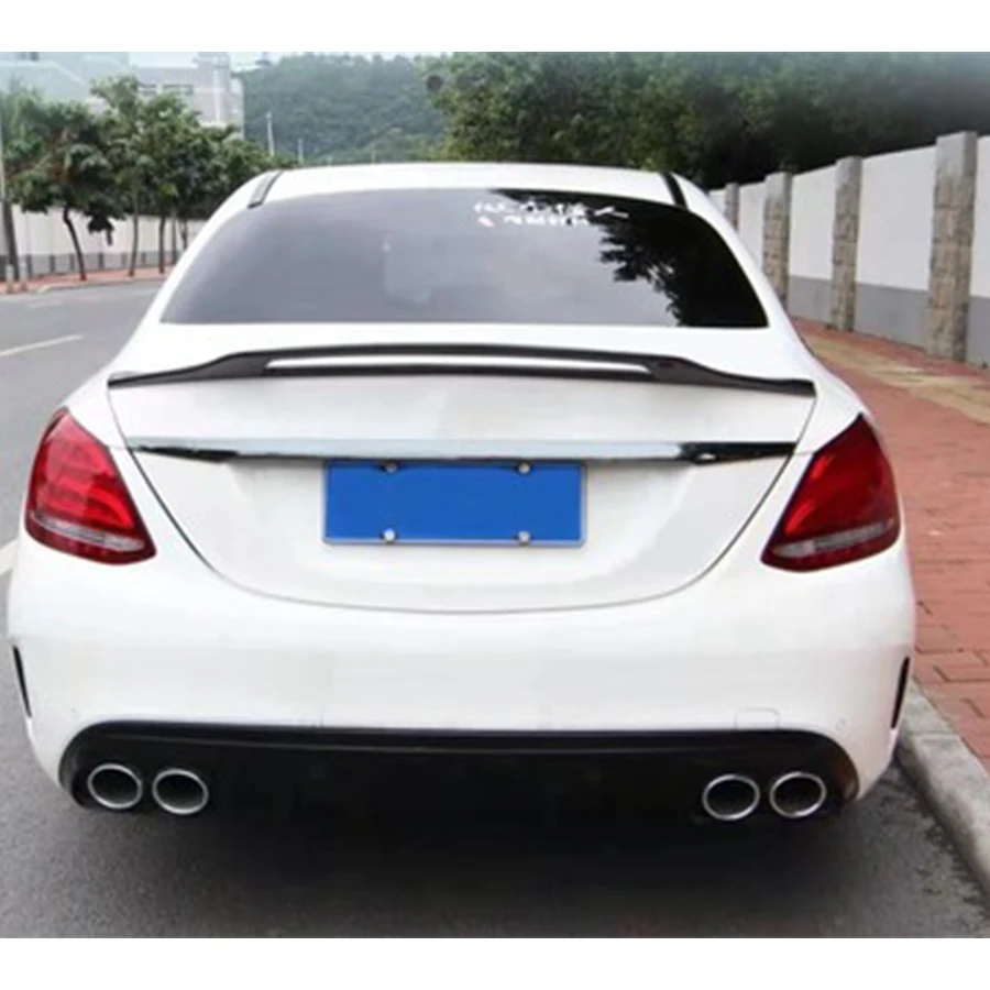Задние плавники из углеродного волокна для Mercedes Benz E Class W213 W238 E300 E350 задний спойлер
