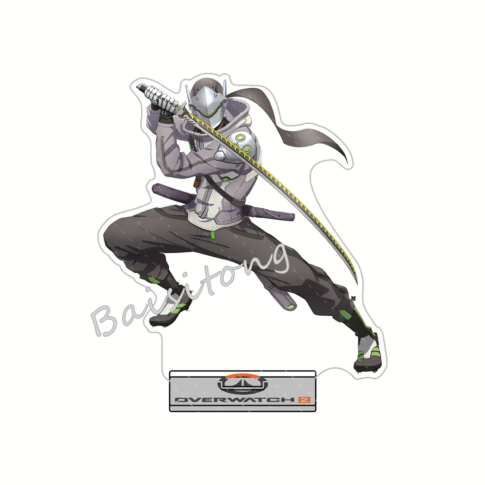 Игра Overwatch 2 15 см акриловая подставка Annagrim ReaperGenjiReinhardt настольное украшение ювелирные изделия элегантные милые игрушки подарки (art.: 3920d2994fa74) - 3920d2994fa74