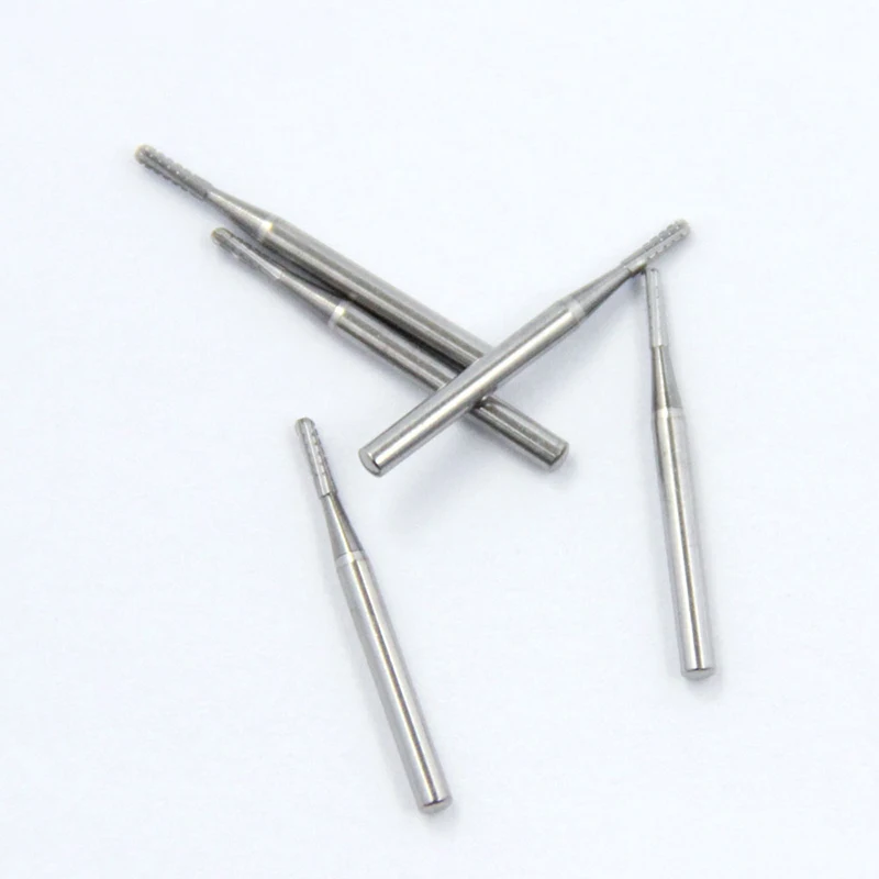 

5pcs/Lot Dental Tungsten Carbide Burs FG 1556 High Speed Round Cylinder Cross Cut for Cutting of Crown Dentistry Grinding Tools