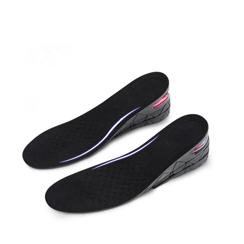 Invisible Air Cushion Heightening Pad Full Pad Three Layers, Four Layers And Pu Inner Heightening Insole Sports Shock Absorption
