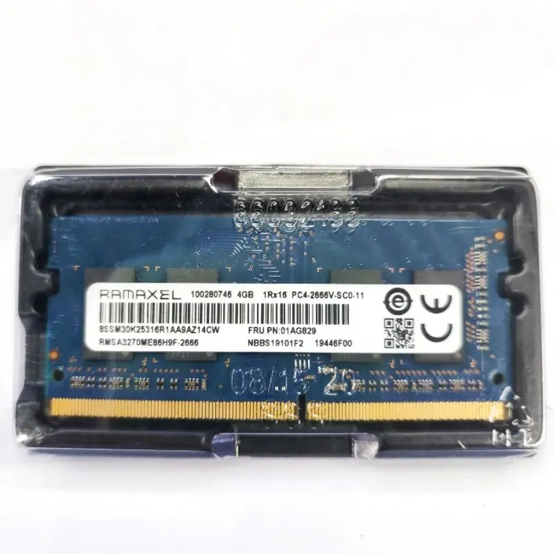 Ramaxel RAMS DDR4 4 Гб 2666 МГц память для ноутбука ddr4 4 Гб 1Rx16 PC4-2666V-SC0-11 DDR4 RAMS 4 Гб 2666 память для ноутбука