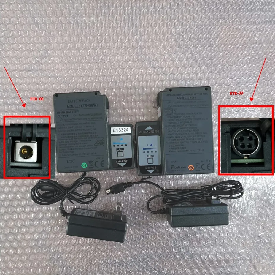 Made in China BTR-09 BTR-08 LTR-08 LTR-09 Battery Charger LTR-55 for FSM-62S 50S 60S 80S 70S 70R Fusion Splicer AC Power Adapter