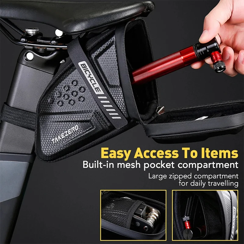 Модная водонепроницаемая сумка на седло для велосипеда сумки дорожного