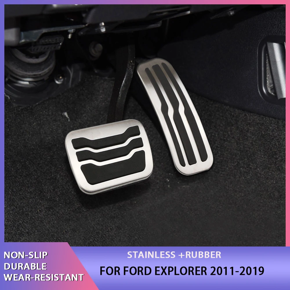 Педаль тормоза акселератора из нержавеющей стали запчасти для педалей Ford Explorer 2011