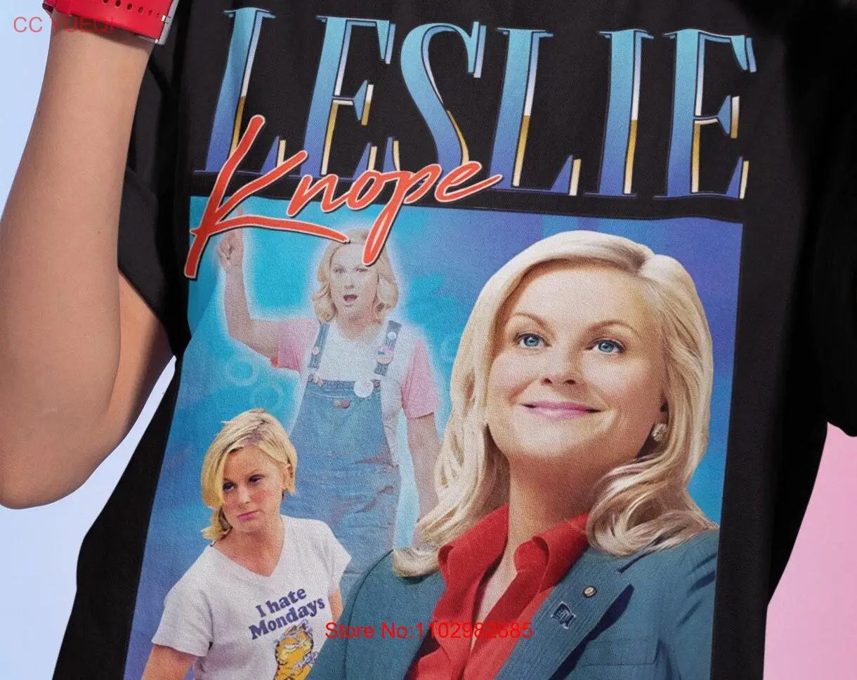 Винтажная футболка LESLIE KNOPE Homage Parks and Rec Bootleg с длинными или короткими рукавами