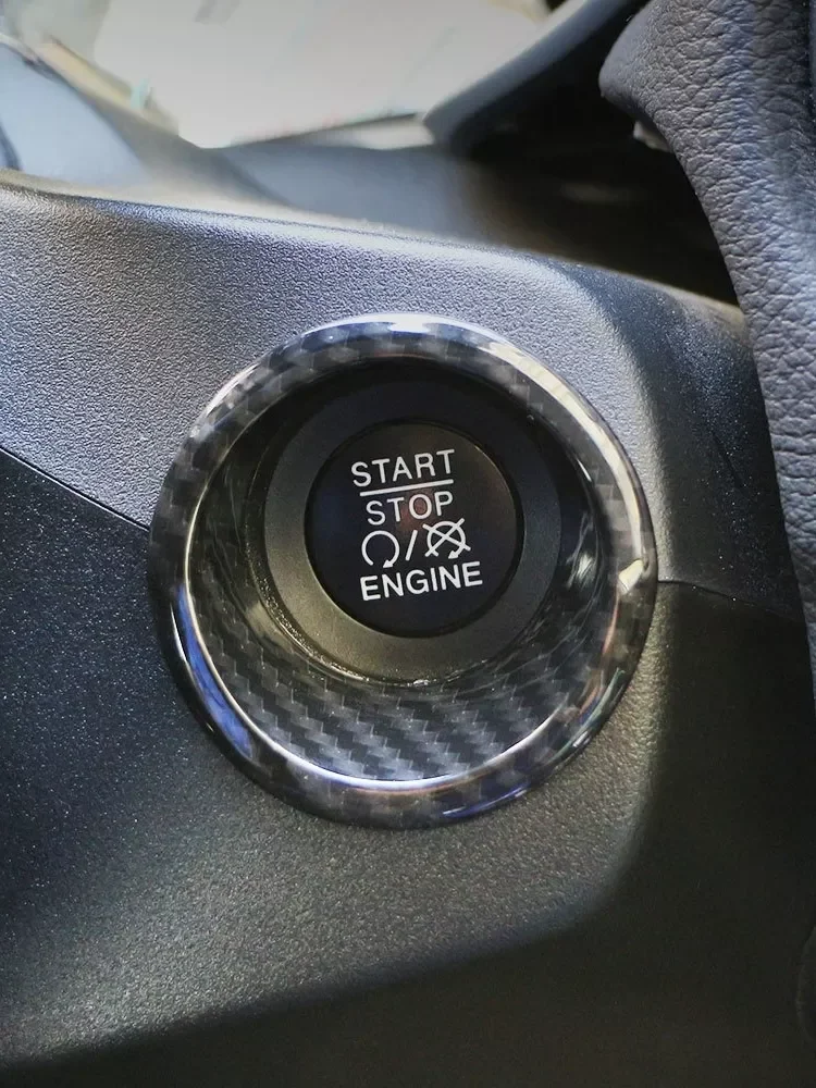 

Ignition Key Switch Decoration Ring Circle Trim Stickers Fit for Jeep Compass 2th 2017-2019 Renegade 2015 - 2019 Accessories