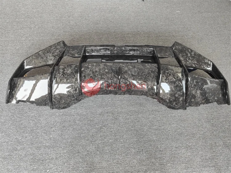 Высококачественный M-образный кованый задний диффузор из углеродного волокна