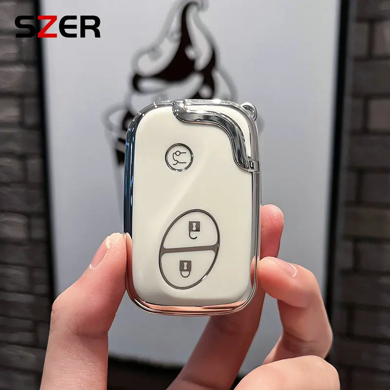 

Мягкий Чехол Для Ключей Из ТПУ С 3 Кнопками Для Дистанционного Ключа Автомобиля Lexus