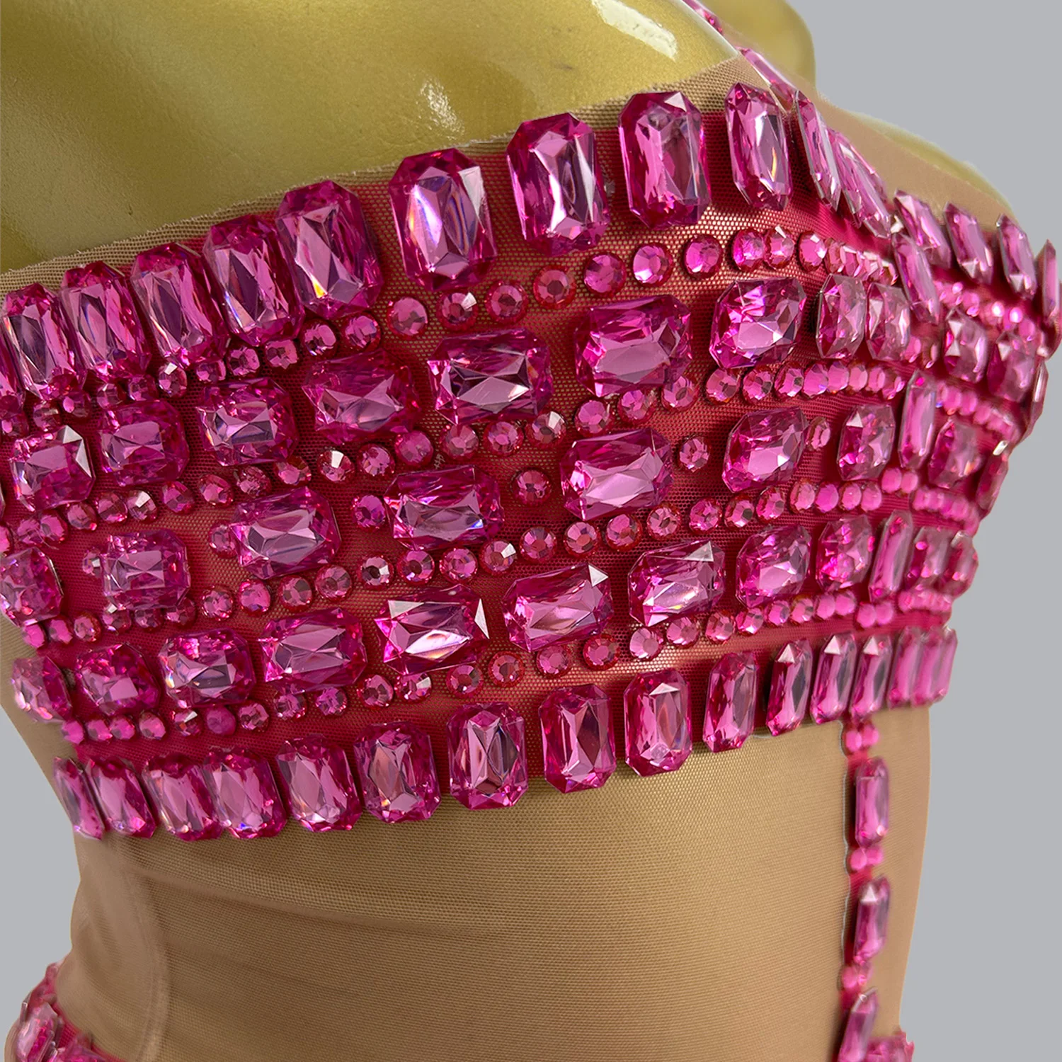 Новый цветной костюм для выступления на сцене Клубное женское платье день