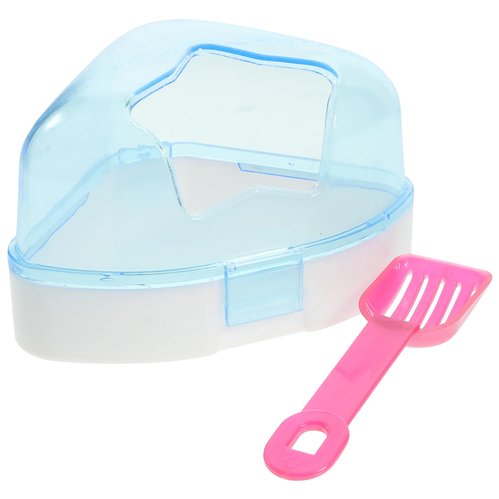 

Hamster Bath Sand Bathroom Chinchilla House Gerbil Tub Roomtoys Box Accessories Dish Animalspotty Bathtub Litter Bathing Cage