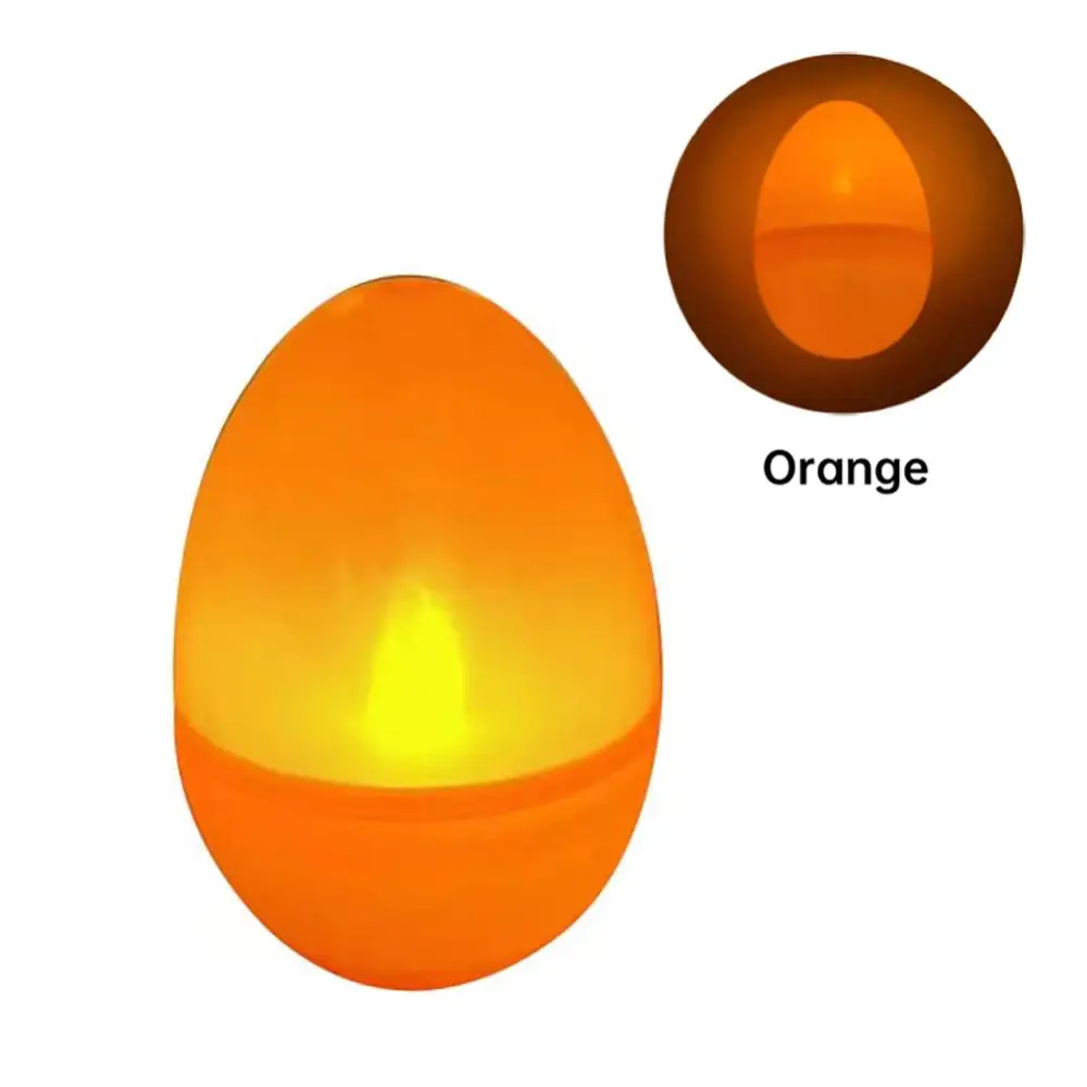 

Пасхальный наполнитель для корзины, Необычные товары для украшения пасхальных яиц, прочные красочные пасхальные яйца со светодиодной подс...
