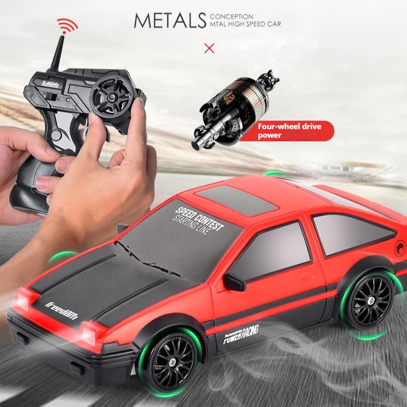 1:24 Лидер продаж дрифтовый автомобиль с дистанционным управлением маленький AE86