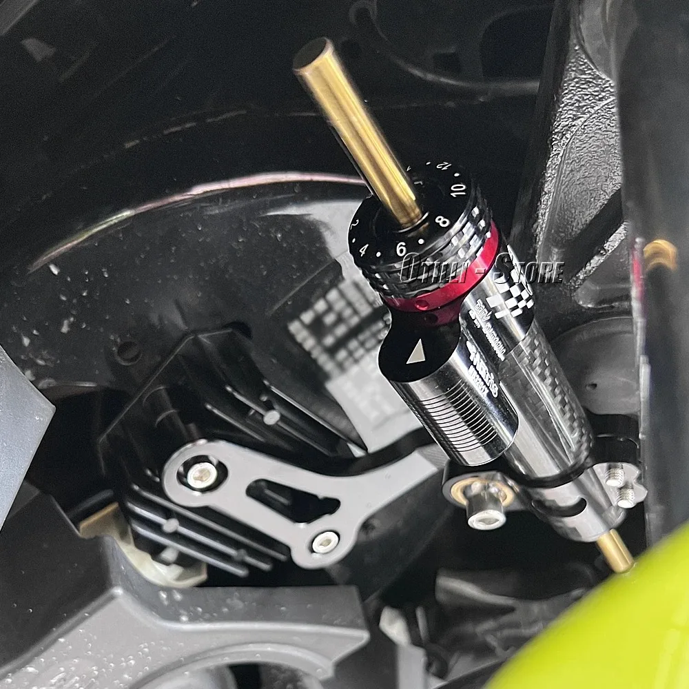 Комплект кронштейнов стабилизатора рулевого демпфера с ЧПУ для мотоцикла Yamaha X-MAX