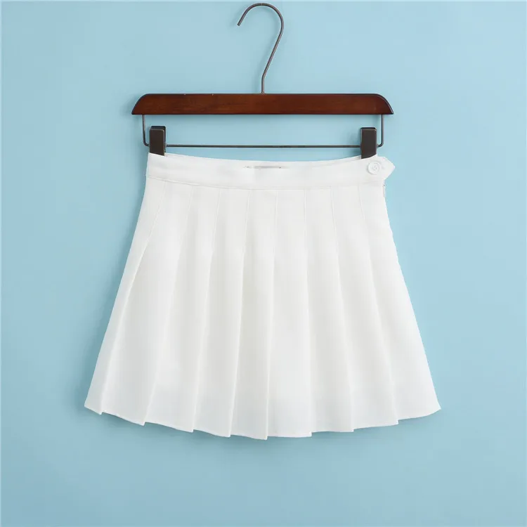 

Women Summer High Waist Preppy Style Plaid Skirts Casual Korean A Line Shirts Japanese School Kawaii A-line Skirts for Teenager