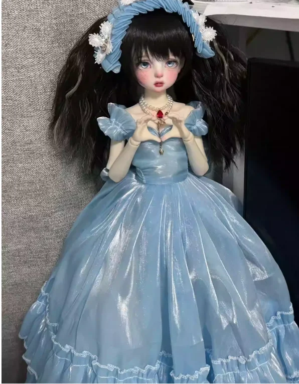 

Женское винтажное платье для 1/4 MSD BJD аксессуары для кукол одежды CWB344