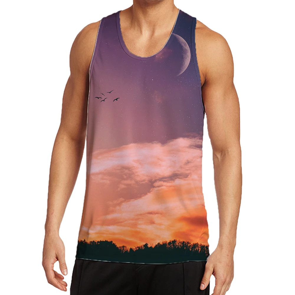 

Майка мужская с принтом 3 B, натуральный ландшафт, закат, облако, парусная лодка, топ свободного покроя, фантазия, дышащая повседневная спорти...