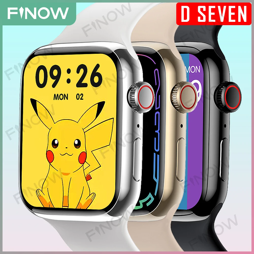 

Finow D Seven Vip 1.9" 320*390 Smartwatch hombre Series 7 NFC BT Call relogio masculino Smart Watch 2022 for Men Pk IWO DT7 Max