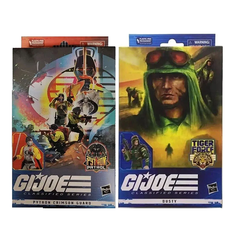 Hasbro GI Joe Classified Target Force Dusty Python Patrol Python Crimson Guard Action Figure Model Toy for Boy Gift 6 Inch