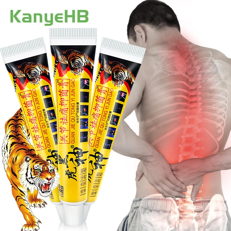 

3 шт., тигровый бальзам для снятия боли в суставах