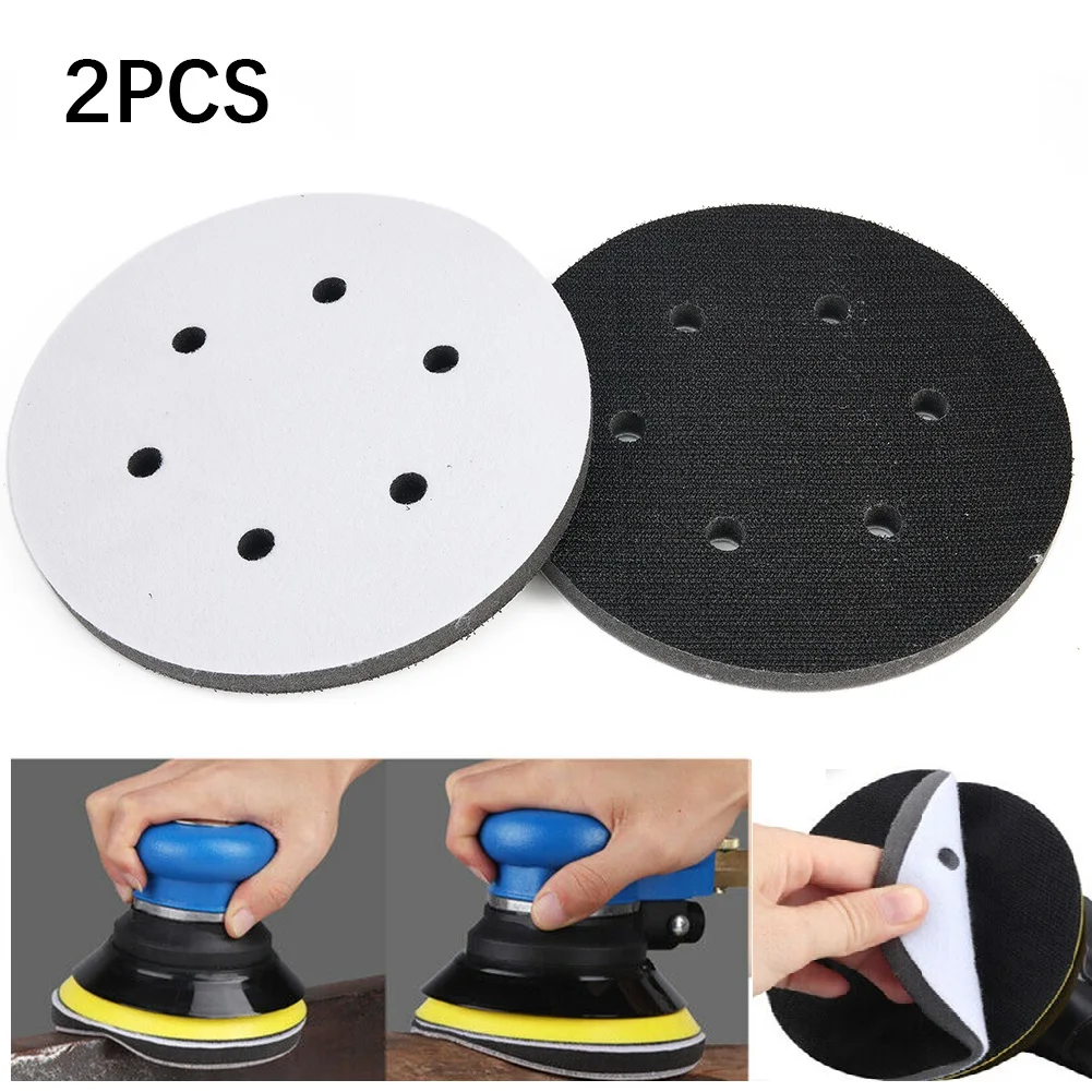 

Tool Interface Pads Parts 2pcs Sponge Black Cushion Discs Round Protection