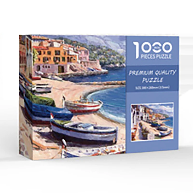 

Пазл игрушечный для взрослых, 38x26 см, 1000 шт.