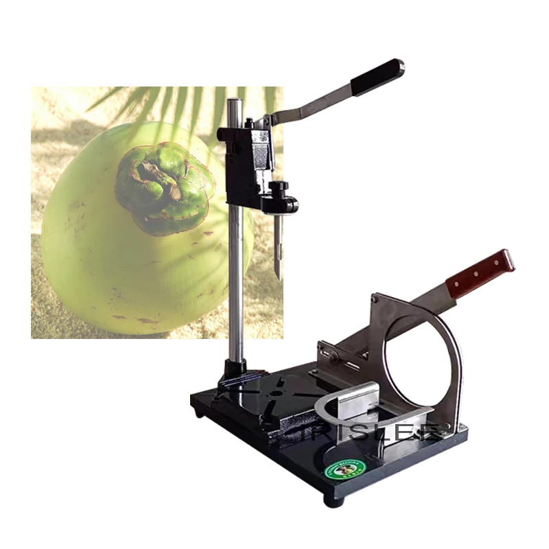

Manual Coconut Opening Machine Plus Peeling Machine Labor-Saving Stainless Steel Drilling Machine