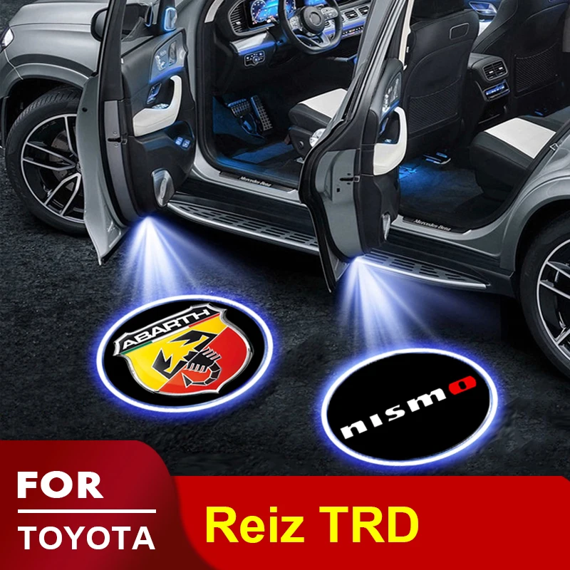 

Car welcome light LED projector lamp Car decoration accessories For Toyota Reiz TRD Prado Rav Yaris Prius Avensis Corolla Camry