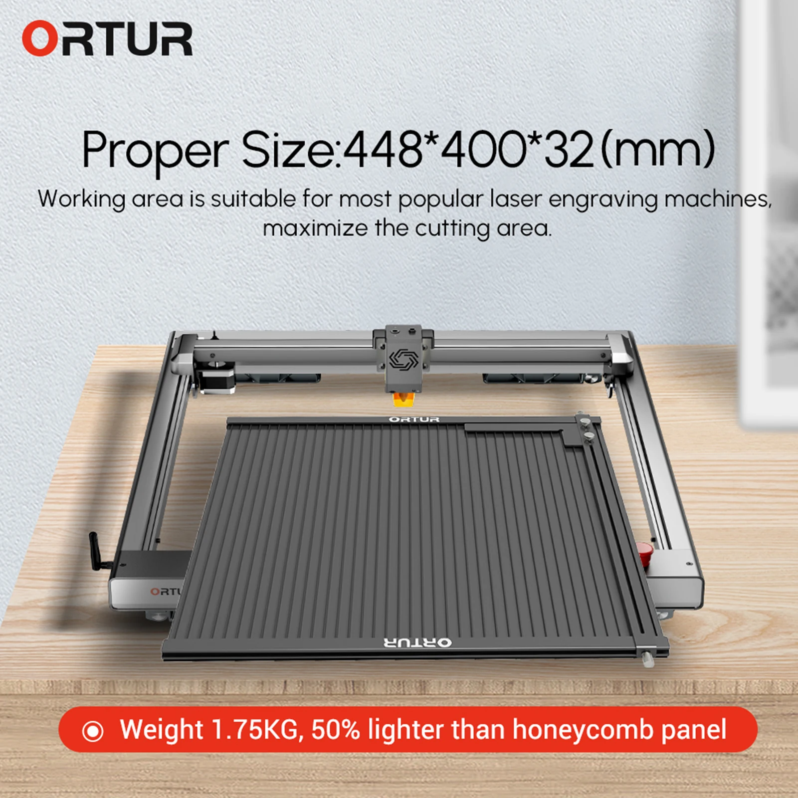 Portable Laser Cutting Aluminum Working Table Board Platform for CO2 Diode Laser Engraving Tools Acrylic Wood Cutting Platform enlarge