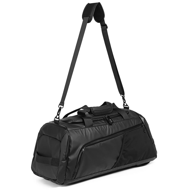 Men Gym Bag Large Capacity Training Fitness Workout Sports Bag Backpack Dry Wet Yoga Bags Business Travel Bag with Shoes Pouch