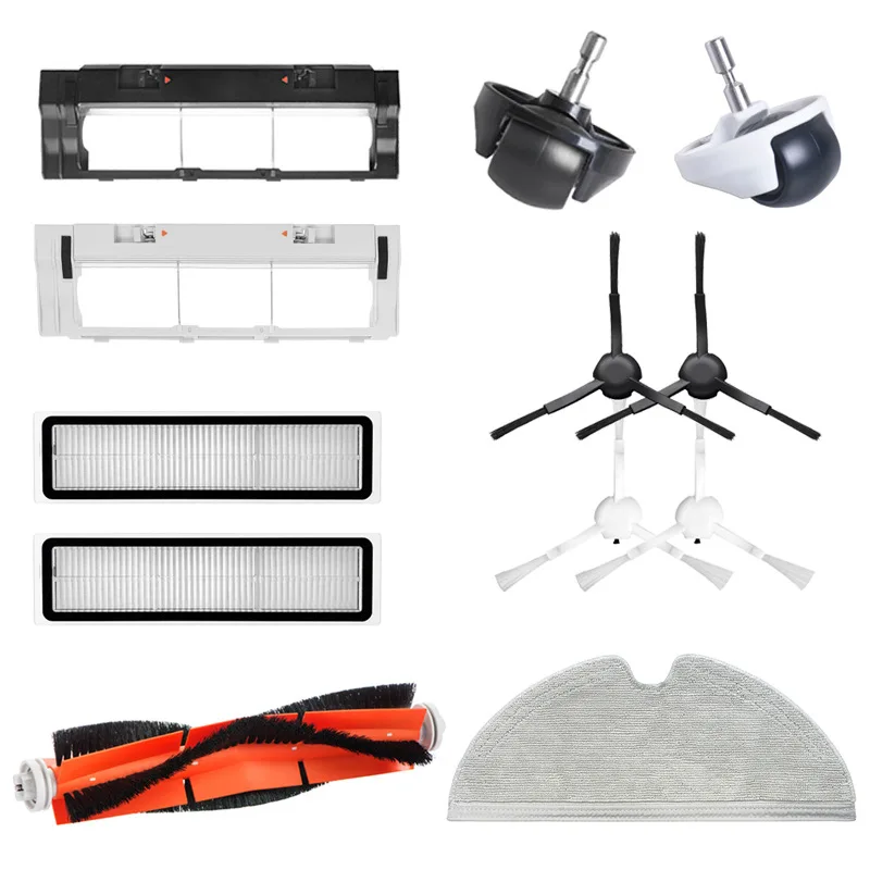 

For Dreame Hunting D9 / L10 Pro Sweeping Robot Accessories Main Brush Edge Brush Screen Mop Wheel Cover