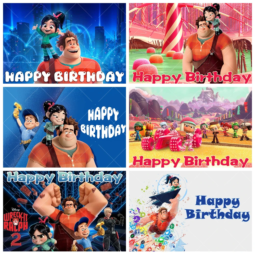 Фон для фотосъемки Disney Wreck-It Ralph