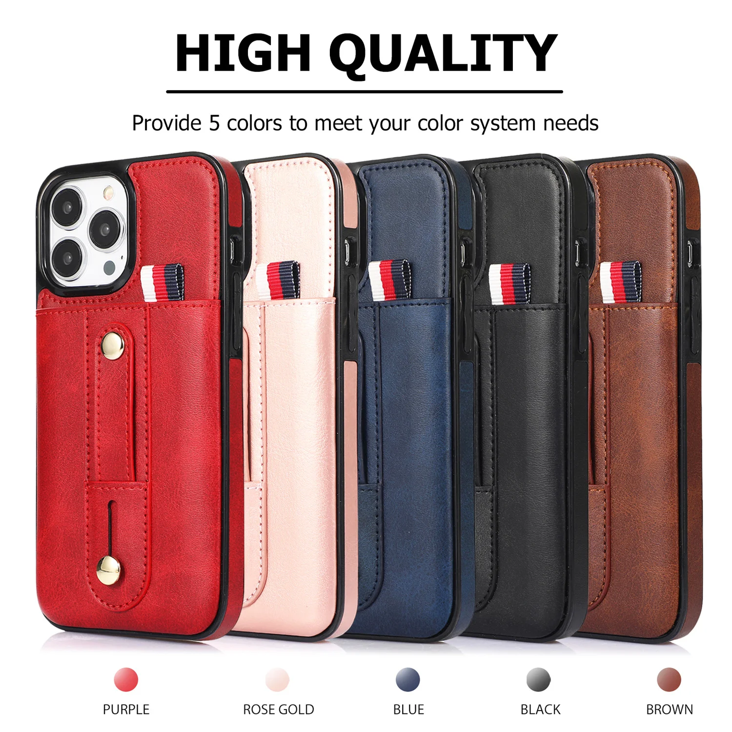 Чехол для телефона откидной iPhone 13 12 Mini 11 Pro XS Max XR X 7 8 6 6S Plus SE 2020 слот домашнего