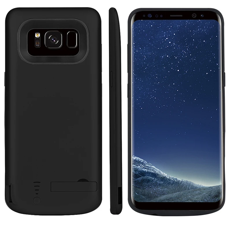 

For Samsung Galaxy S8 Plus Shockproof battery charger case S8 External Power Bank Rechargeable Full protection Charging Case