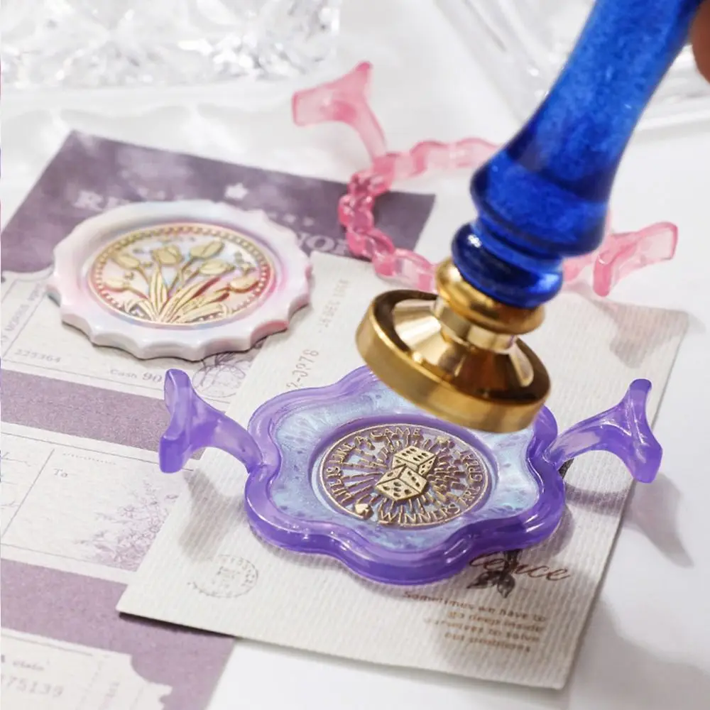 

1 шт. 2,5 см изысканное уплотнительное кольцо для воска креативный держатель для воска простой ретро инструмент для творчества