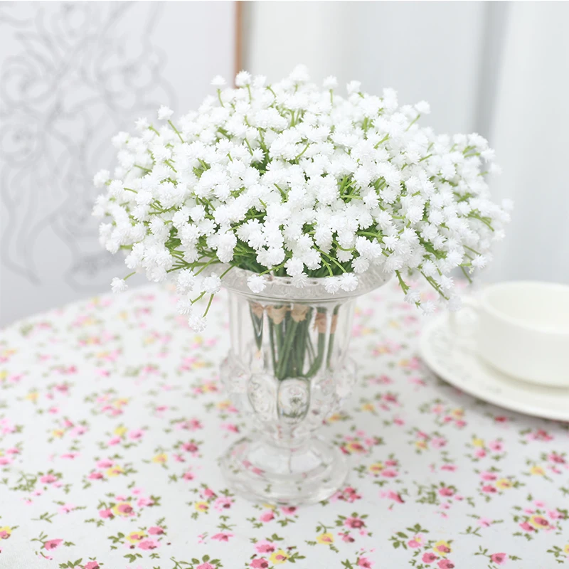 Искусственные цветы Mantianxing, Декоративный букет, пластиковые искусственные цветы для свадебвечерние ринки, невесты, цветы для дома «сделай сам», 2/3 шт.