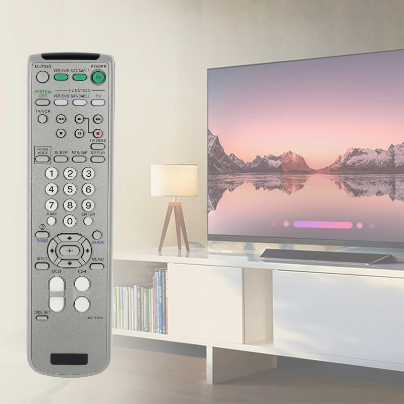 

Home ApplianceTV Remote Control RM-Y180 Fernbedienung Compatible with Sony RM-Y180 TV VCR DVD KV-20FV300 KV-27FA310