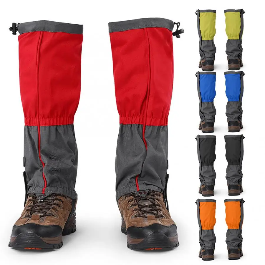 

1Pair Snow Legging Gaiters Outdoor Waterproof Sports Climbing Hiking Legging Gaiters Shoe Boots Cover for Adult Safety Equipment