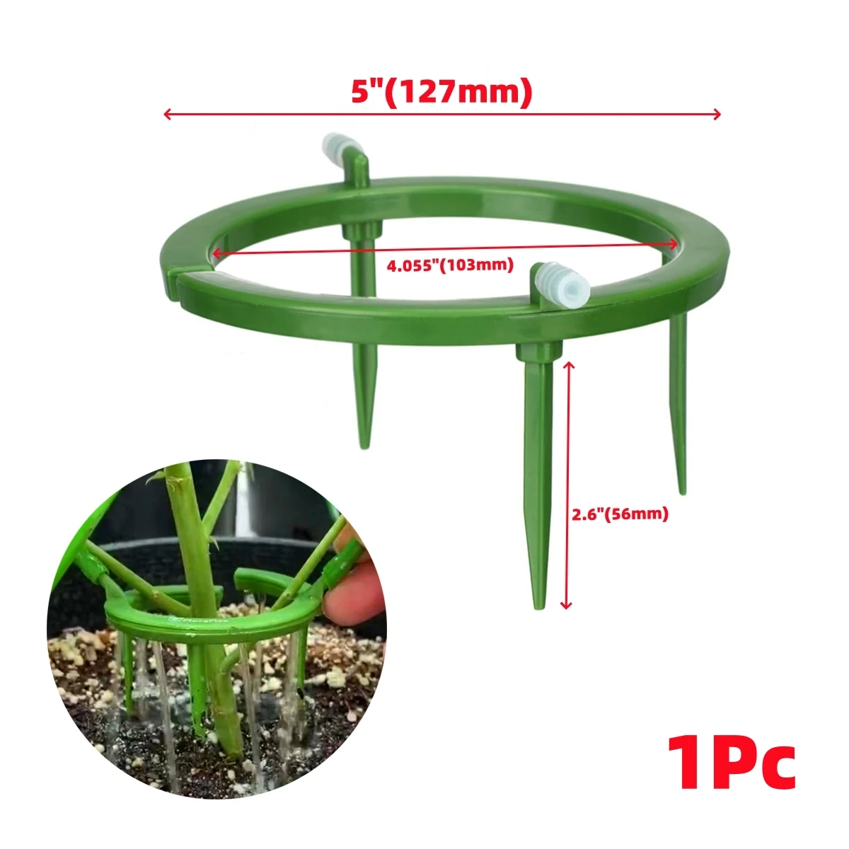 

Капельный излучатель 3-ножковый 5"