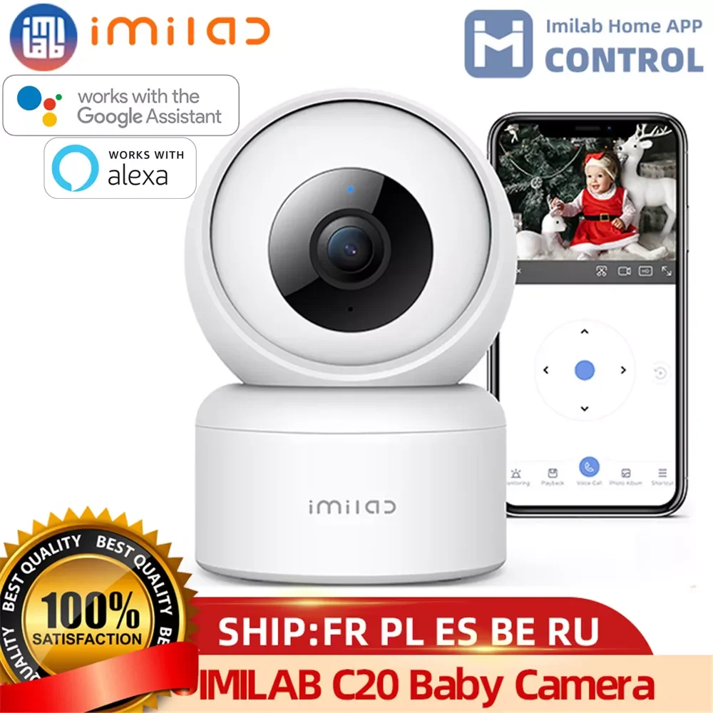 

Ip-камера IMILAB C20 для домашней системы безопасности, Wi-Fi, 1080P