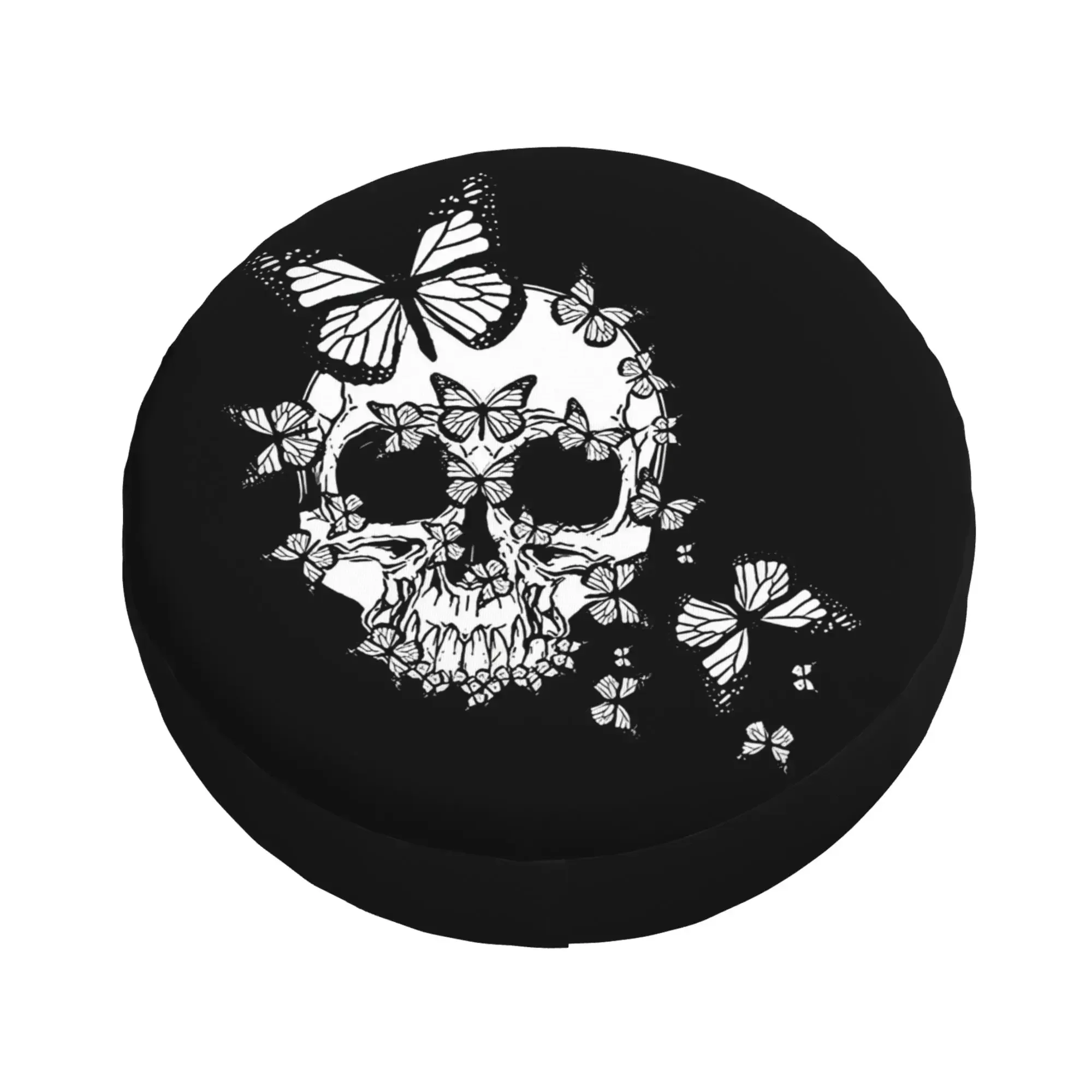 Черепа-бабочки чехол для колес колеса автомобильные аксессуары мужчин и женщин