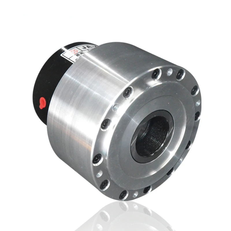

Single piston rotary open-center air cylinder for driving high speed small cnc lathe