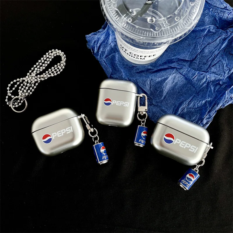 

Electroplated Coke Can Pendant 2022 AirPods 3 Case Apple AirPods 2 Case Cover AirPods Pro Case IPhone Earbuds Accessories AirPod