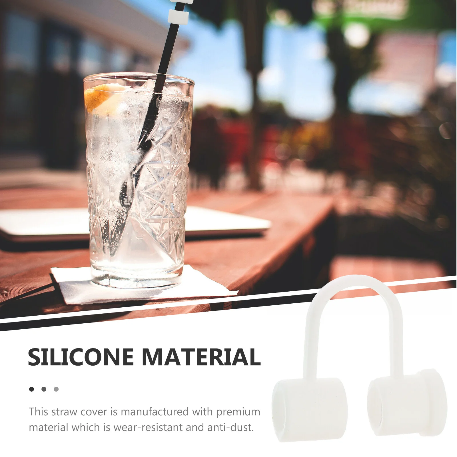 12Pcs Straw Cover Drinking Straw Caps Drinking Straw Covers Decorative Straw End Toppers Covers