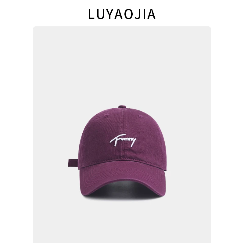 Женская бейсбольная Кепка с вышивкой корейская модная повседневная кепка