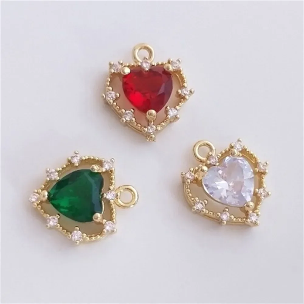 14k оригинальная Золотая микро искусственная кружевная фотография с цветным