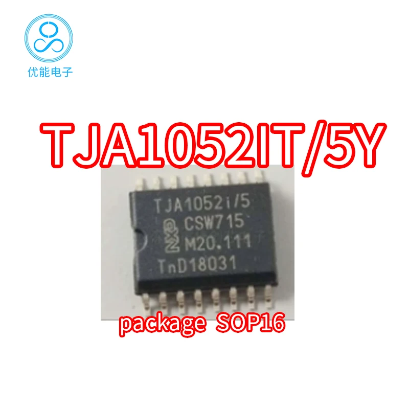 

Чип TJA1052IT/5Y TJA1052IT/5Y TJA1052I/5 упаковка SOP-16 импортный IC