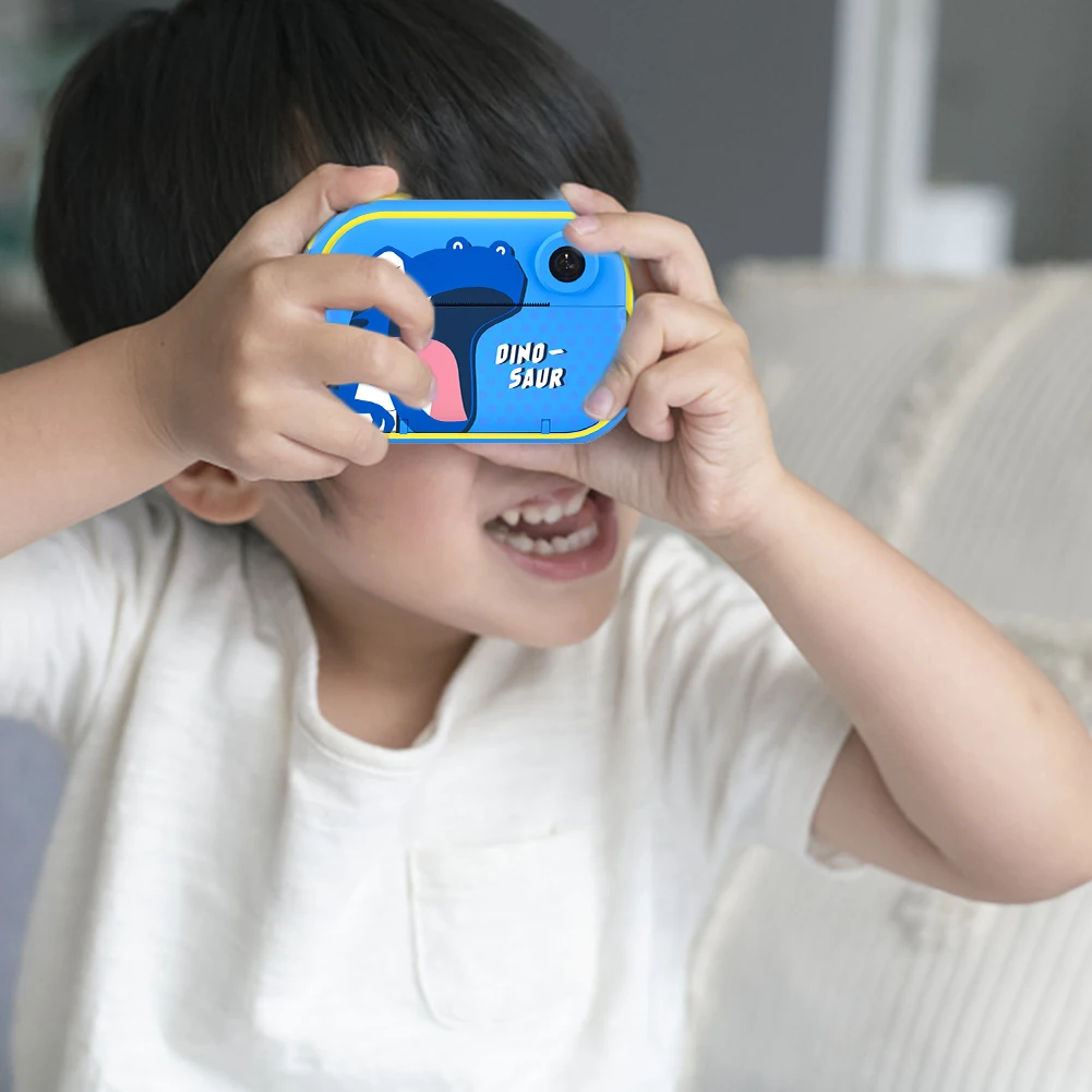 

12MP Kids Toys Camera Battery Operated Video Photo Cameras Digital Grayscale Printing Cam Printable for Boys Girls