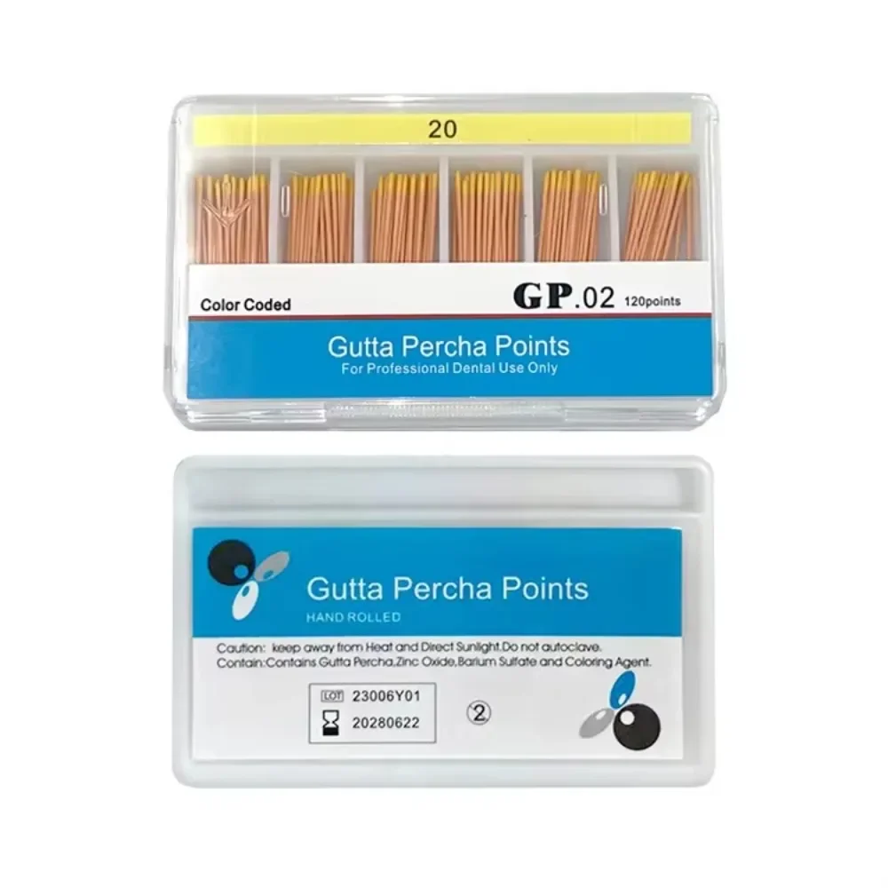Конус AG Dent 0 2/0 4/0 6 размер 15/20/25/30/35/40 Dental Gutta Percha Points Gapadent